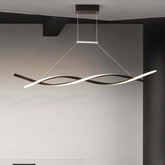 Double Curve Wrapped Modern Pendant Light - Clowas